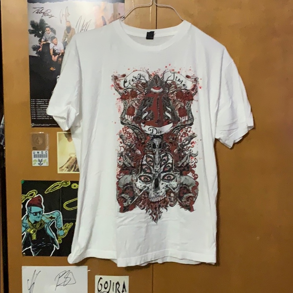 Every time i die tshirt READ DESCRIPTION